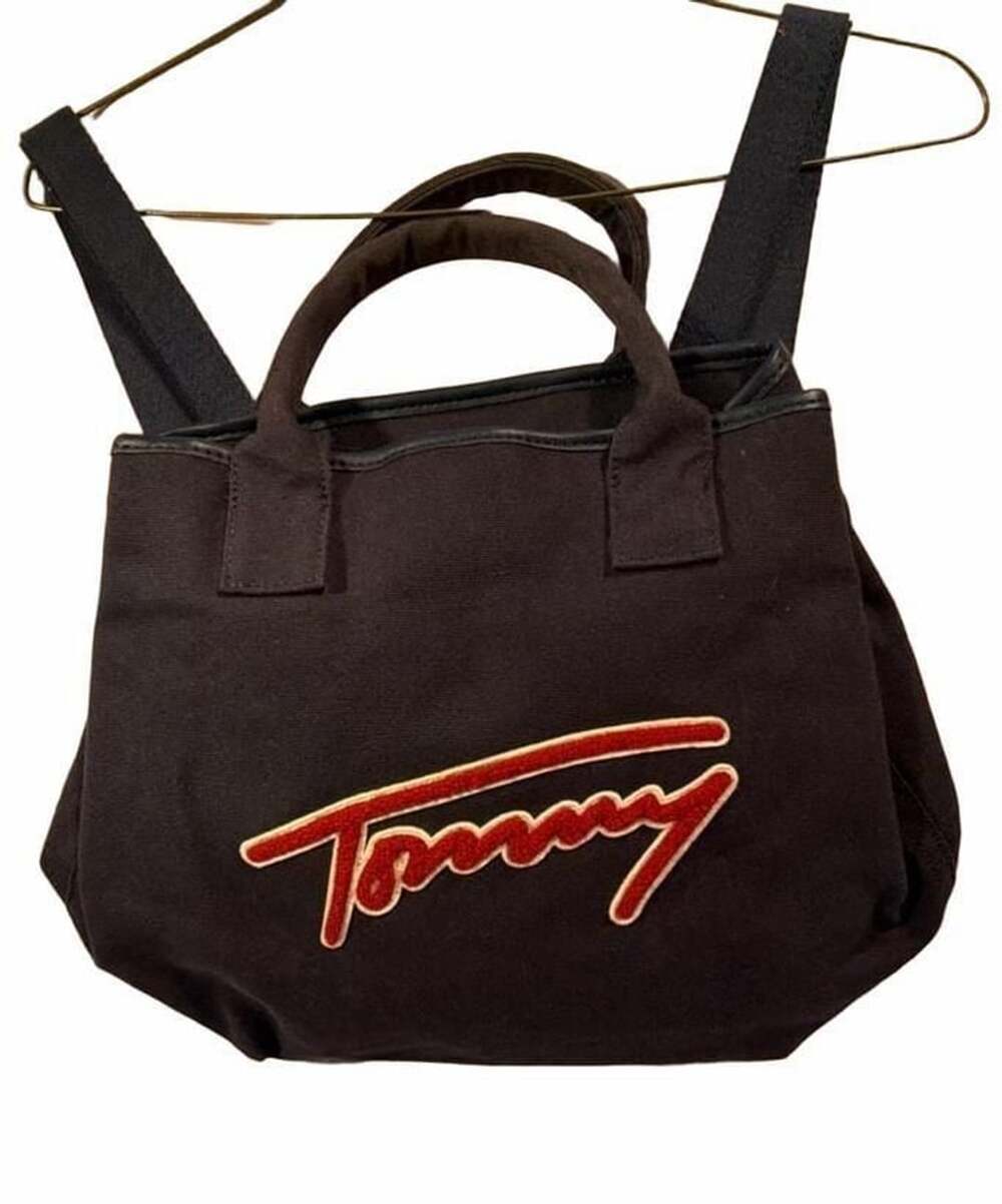 Tommy Hilfiger Aurora Canvas Convertible Tote Backpack